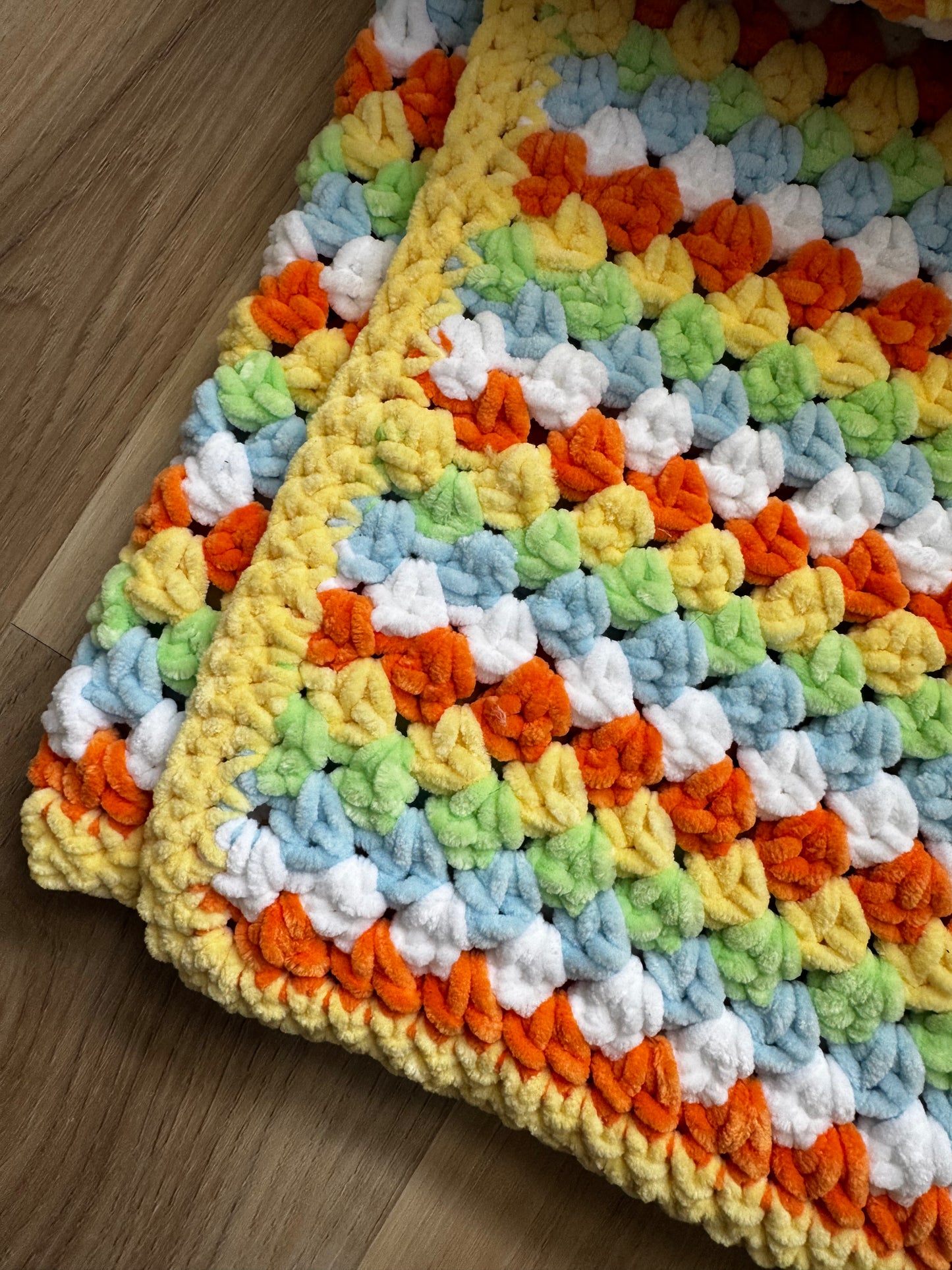 Rainbow Sprinkle Baby Blanket