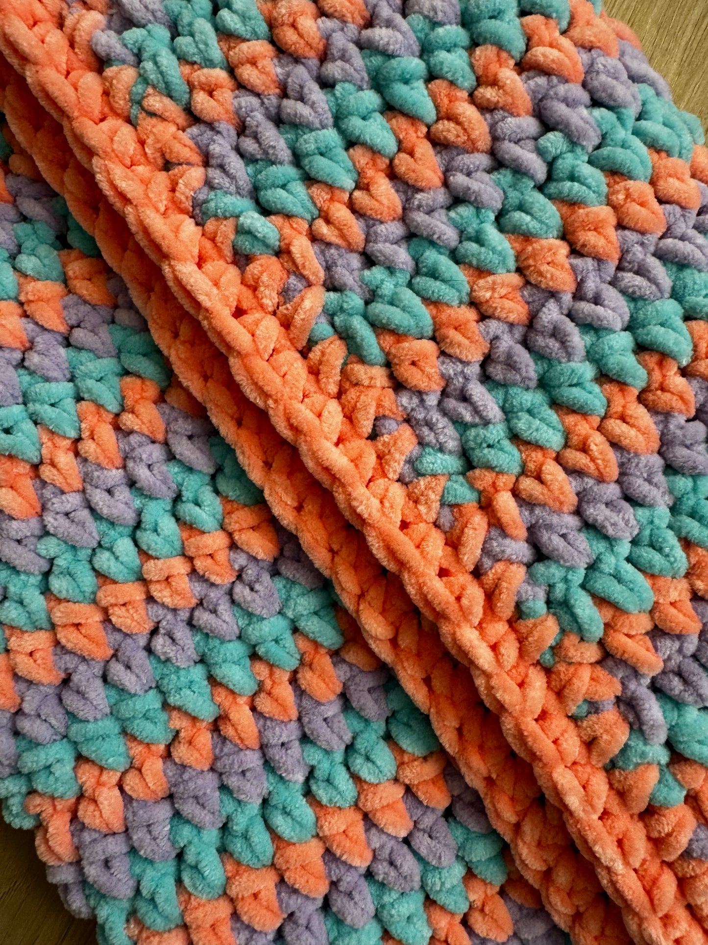 Mermaid Fin Baby Blanket