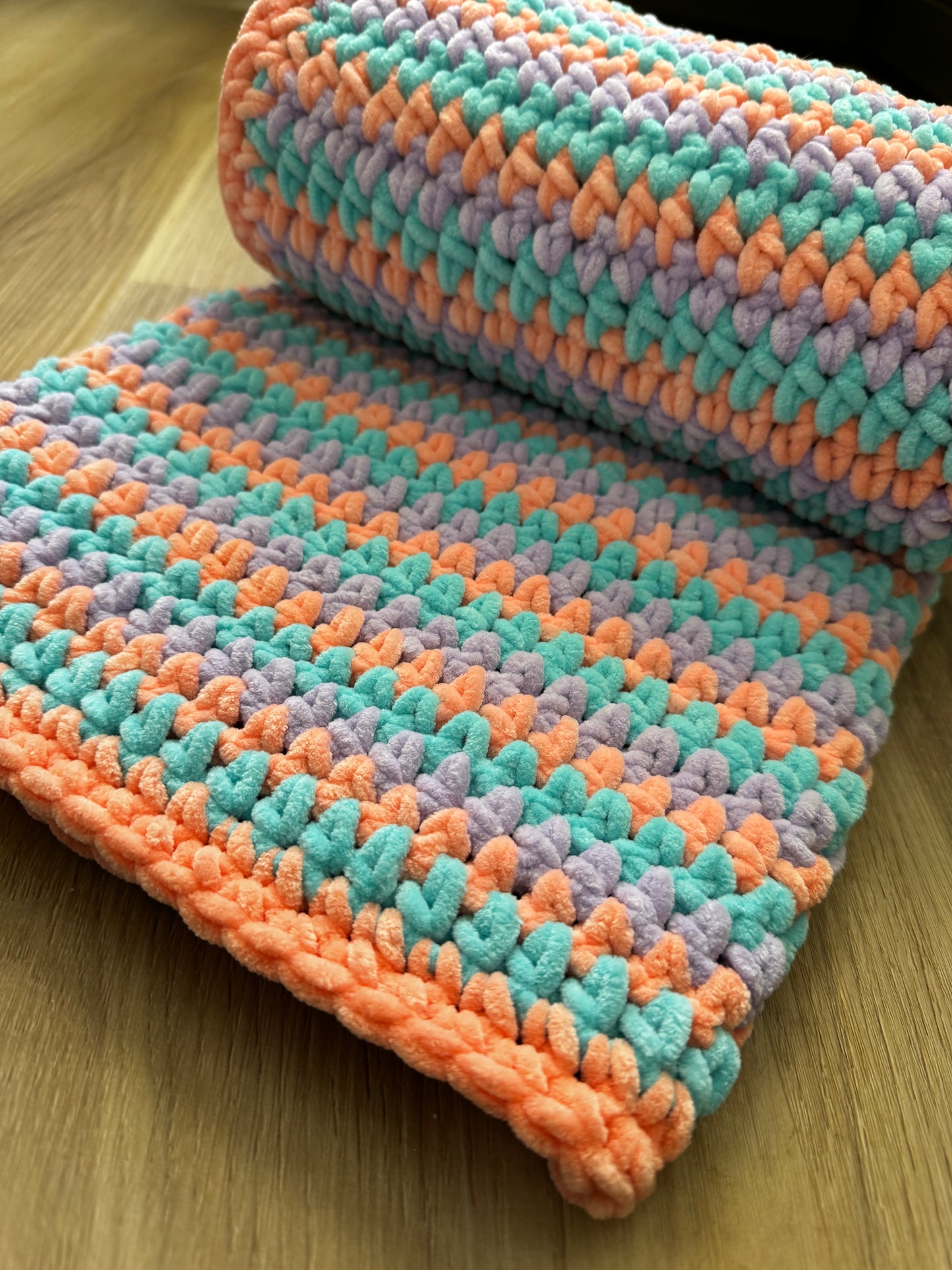 Mermaid Fin Baby Blanket