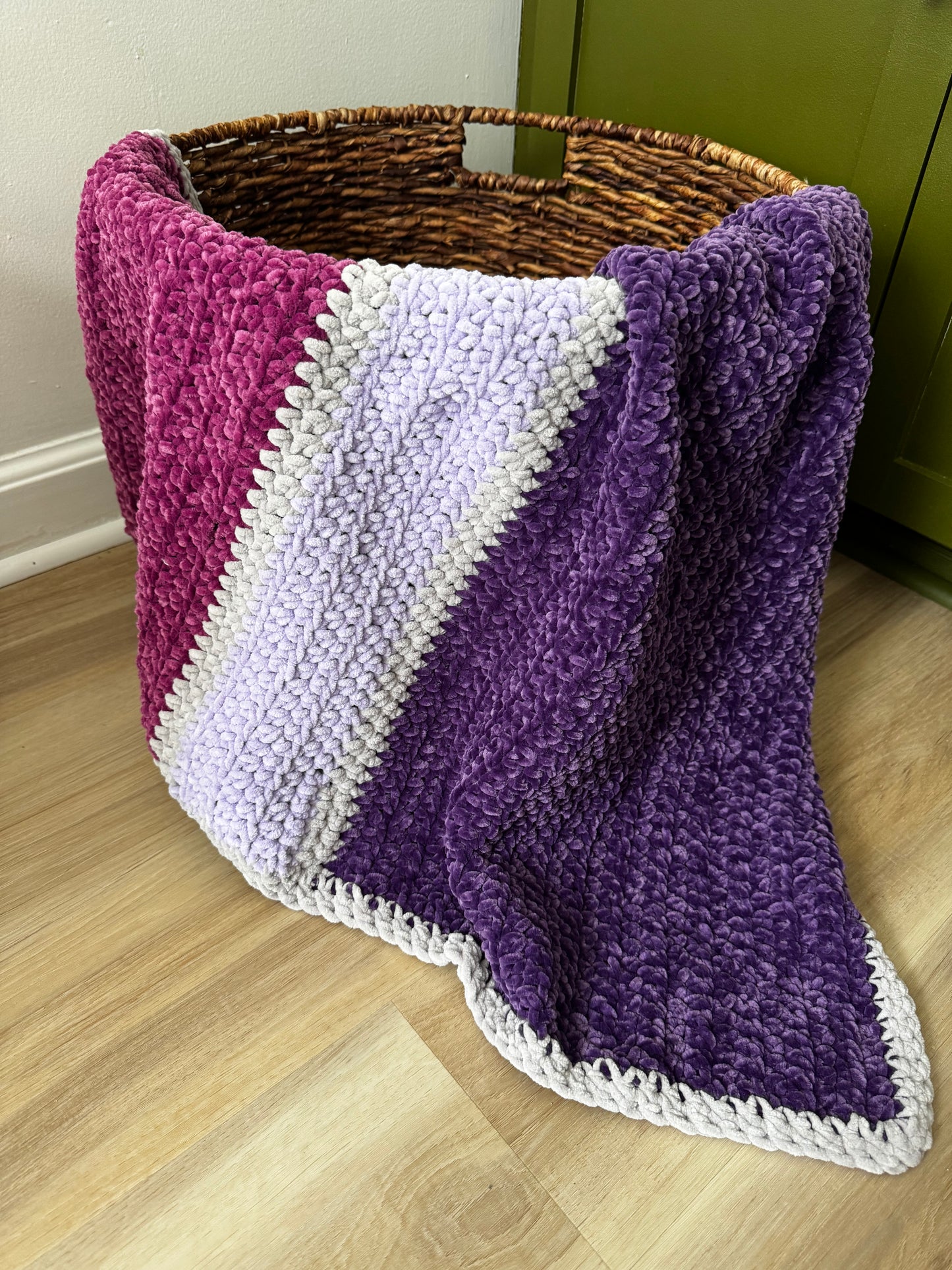 Perfect Purple Baby Blanket