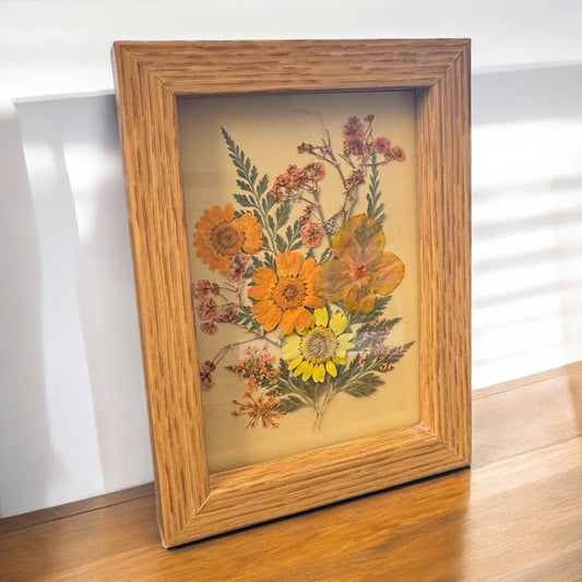 Framed Pressed Flowers