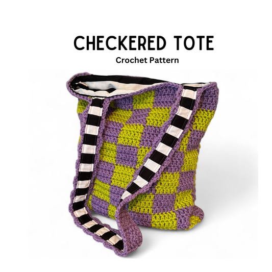 Checkered Tote